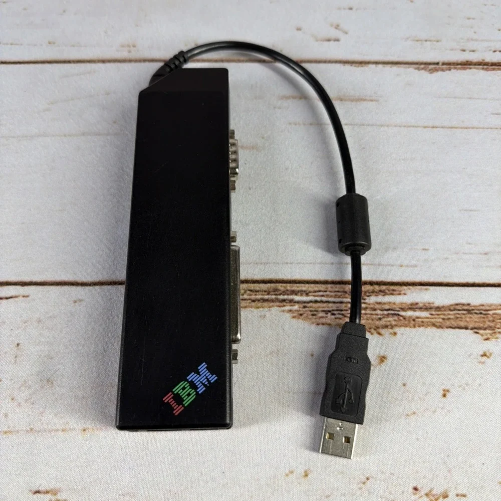 IBM USB to Serial Parallel Adapter Cable 22P9035 Genuine OEM